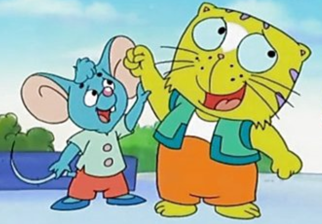 蓝皮鼠和大脸猫主题曲 大脸猫爱吃鱼歌词