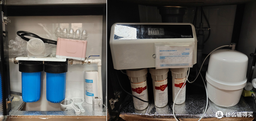 使用1年的净水器滤芯有多脏！百元解决全屋净水，一学就会