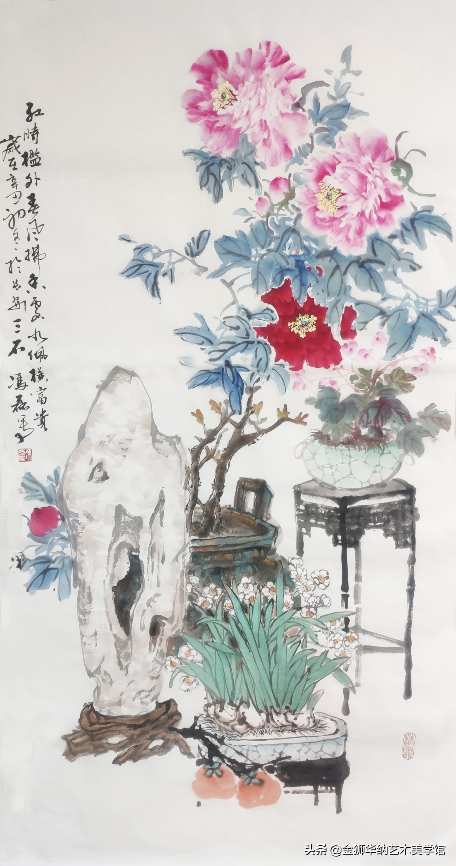 画家冯磊先生艺术简介及优秀作品欣赏