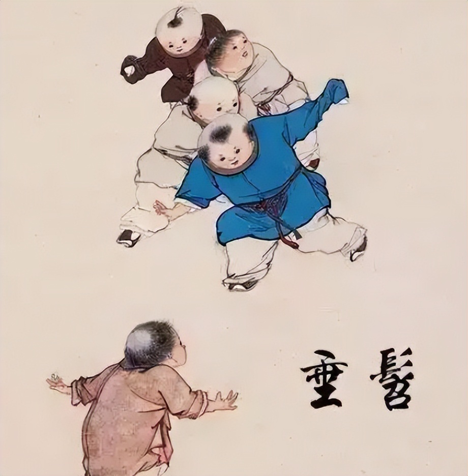 关于髫字拼音:tiáo基本字义:古代小孩头上扎起来的下垂头发:垂髫.