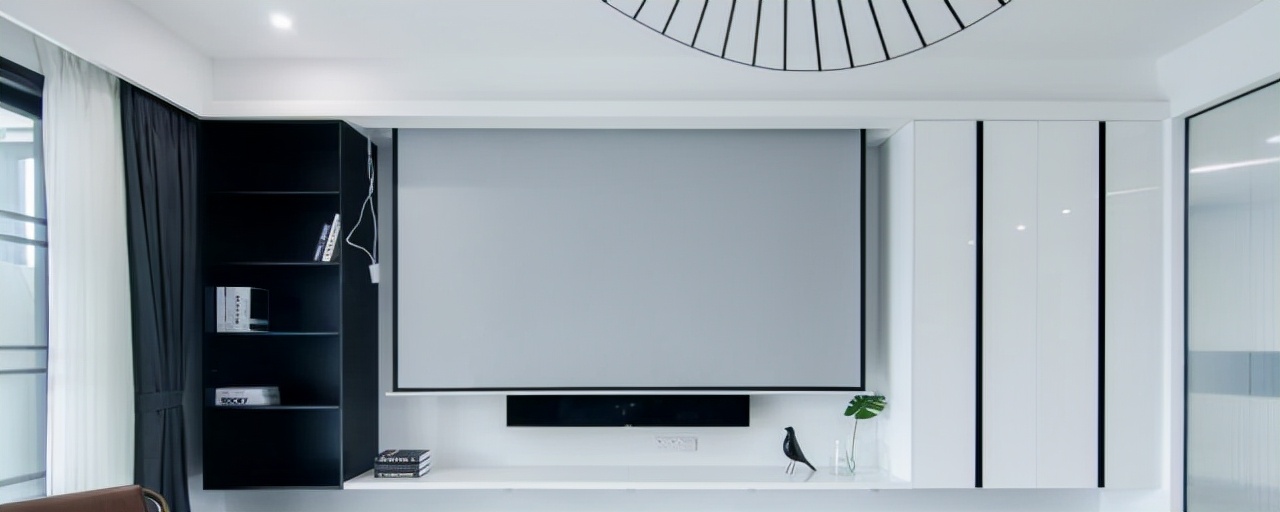 电视墙马赛克(大白墙如何装饰才有高级感?