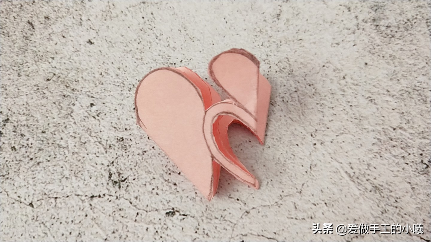 怎么剪一个心形 心形六瓣花怎么剪