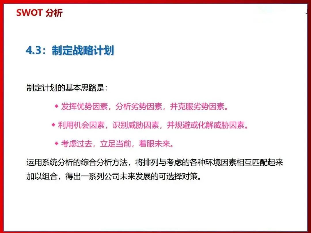 26張圖講解SWOT分析法，學起來