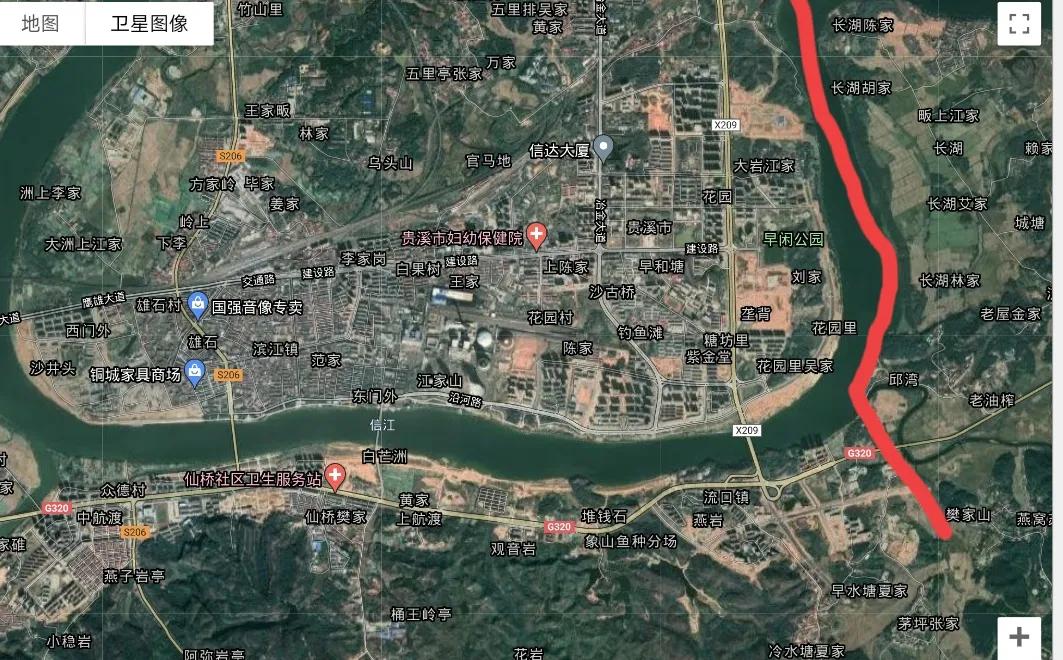 贵溪市新城区为什么建在贵溪市和弋阳县边界上