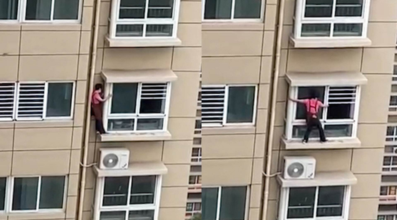 媳妇开始嫉妒我，原来是因为它？玻妞388擦玻璃机器人体验有感