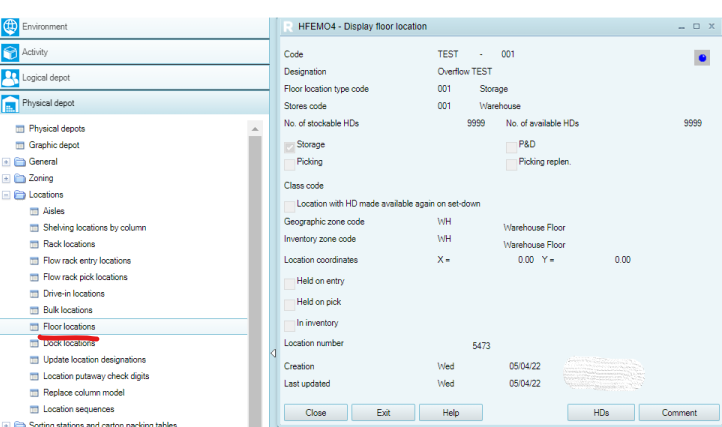 Reflex WMS入门系列十二：Reflex里的Location
