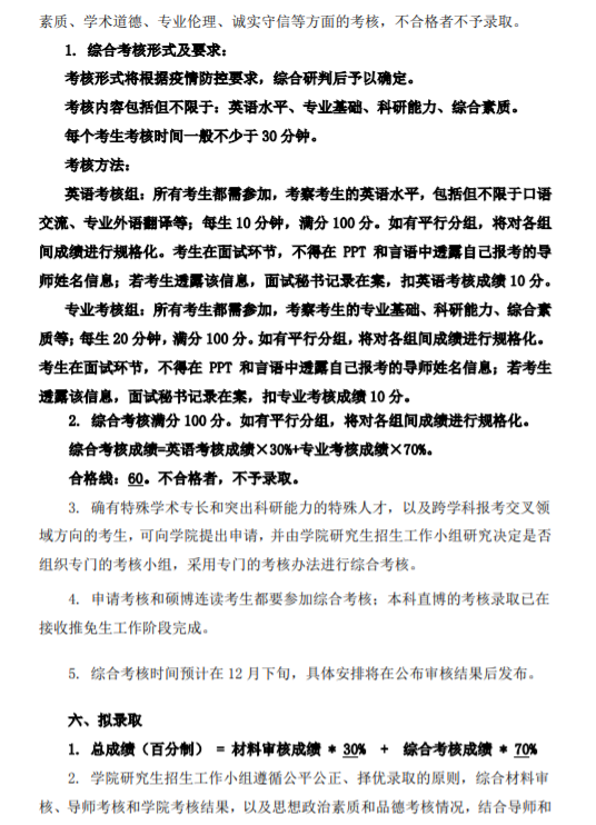 知点考博：东南大学化学化工学院22年全日制博士研究生招生简章