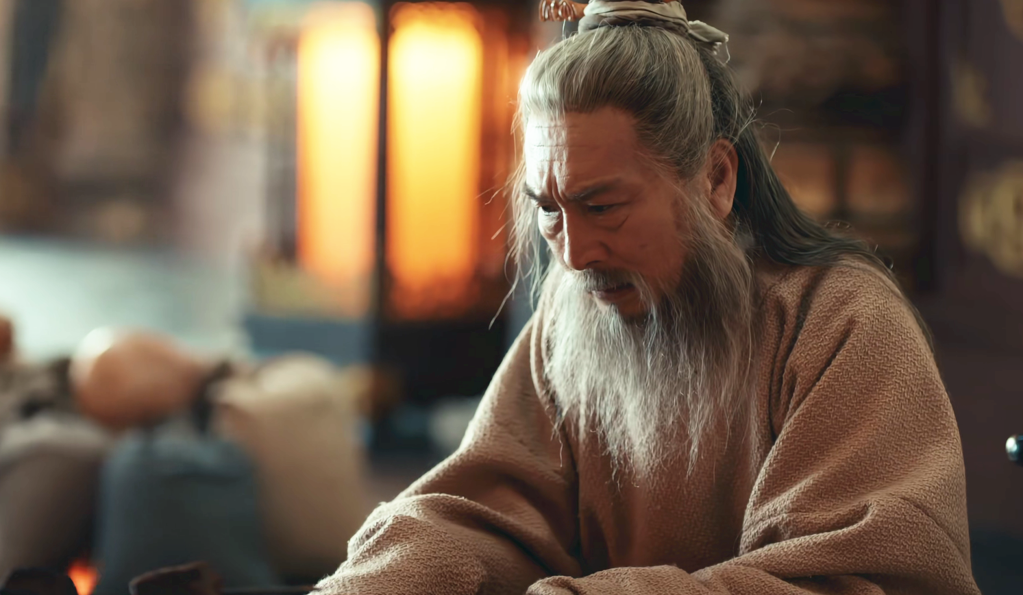 山河月明：汤和辞行离宫，步伐坚定决绝，网友：像极我下班的样子