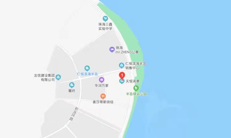 天恒湾景｜住宅小区还有一个世界最长的水幕泳池？