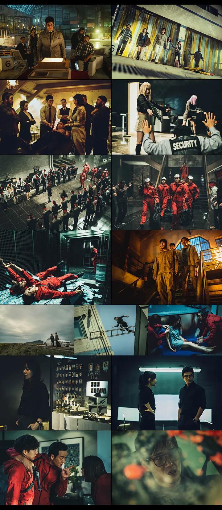 [纸钞屋:韩国版] 即将开播，河回面具+红色连体衣，打造抢劫新格局