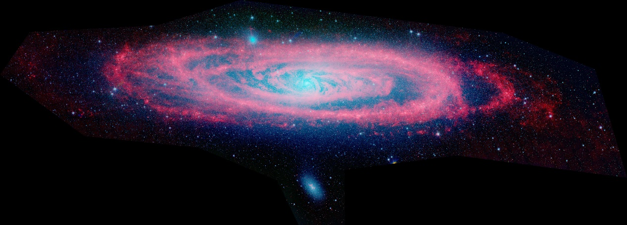 45亿年后邂逅：银河系仙女座相融合，地球这时候会是什么样子？