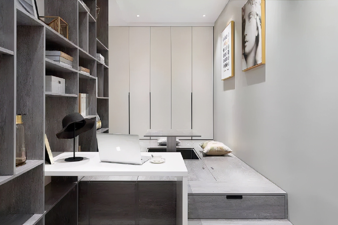 卧室就照这样装，有颜值、多功能，尤其适合小户型