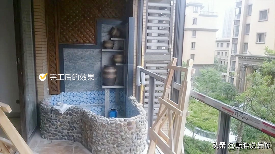 養(yǎng)魚池自己制作（為了滿足老爹的養(yǎng)魚夢(mèng)，花1千塊在陽臺(tái)砌魚池，小日子讓人羨慕）