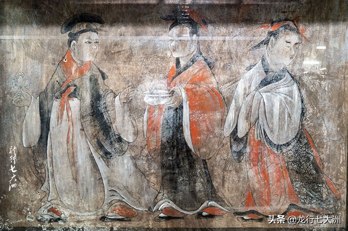 「河南」探访打虎亭汉墓，1800年前的彩色壁画精美绝伦鲜艳如初