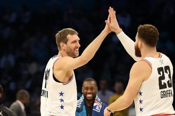 2019nba有哪些全明星(美媒列出了入选全明星次数最多的十名球员，詹姆斯科比并列第二)