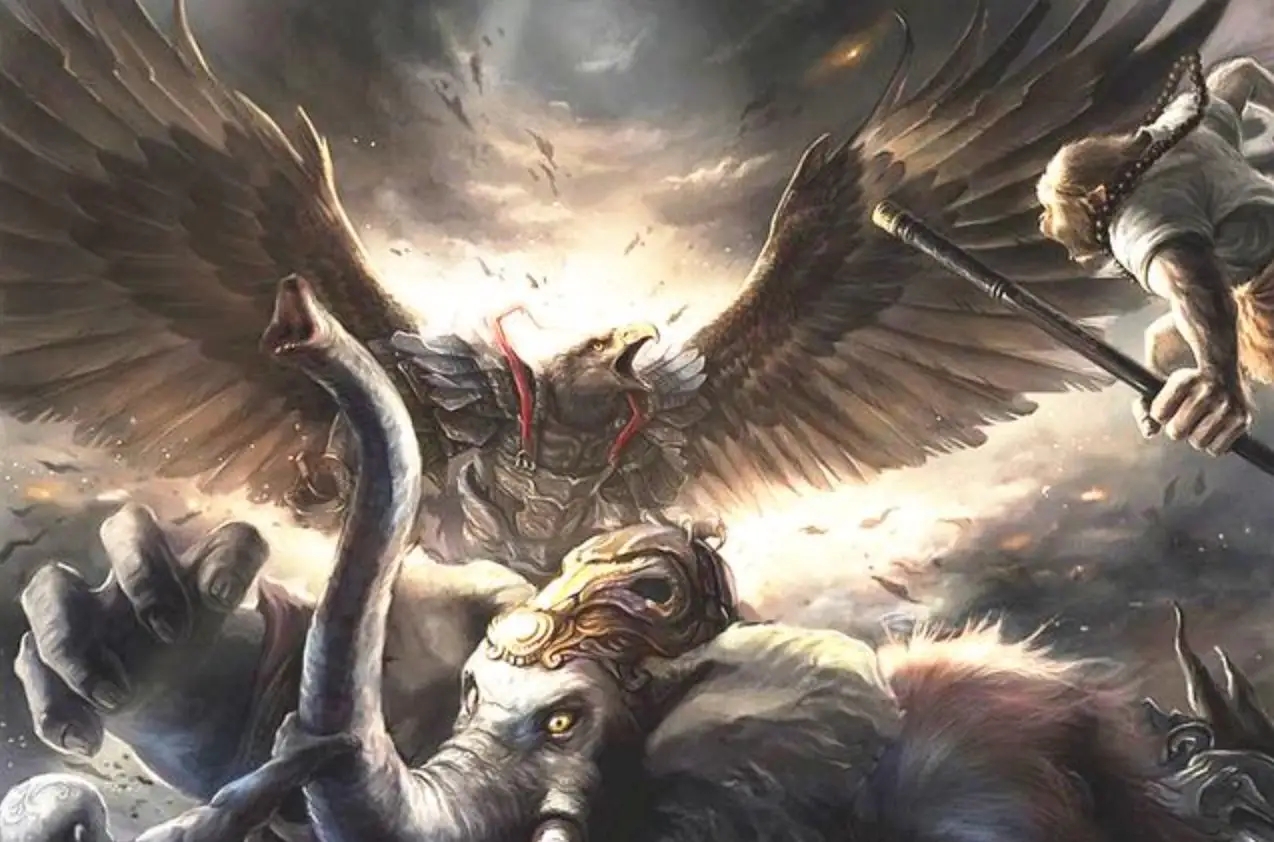 金翅大鹏:狮驼岭上乱人伦,禽兽之变诈几何哉?从不后悔吃唐僧肉