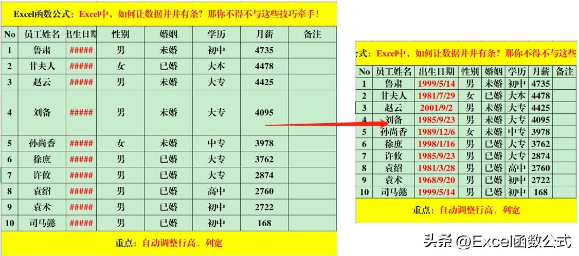 excel怎么自动调整列宽和行高（excel表格怎么自动调整行高wps）-第4张图片-科灵网