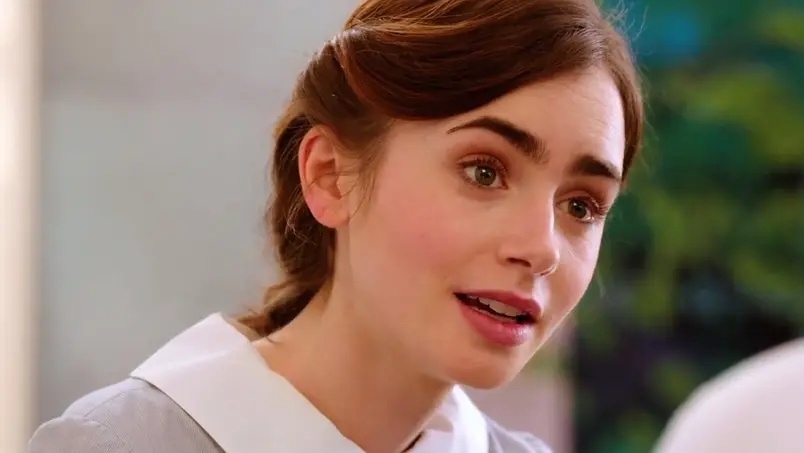 爱你罗茜中的莉莉柯林斯简直太美了