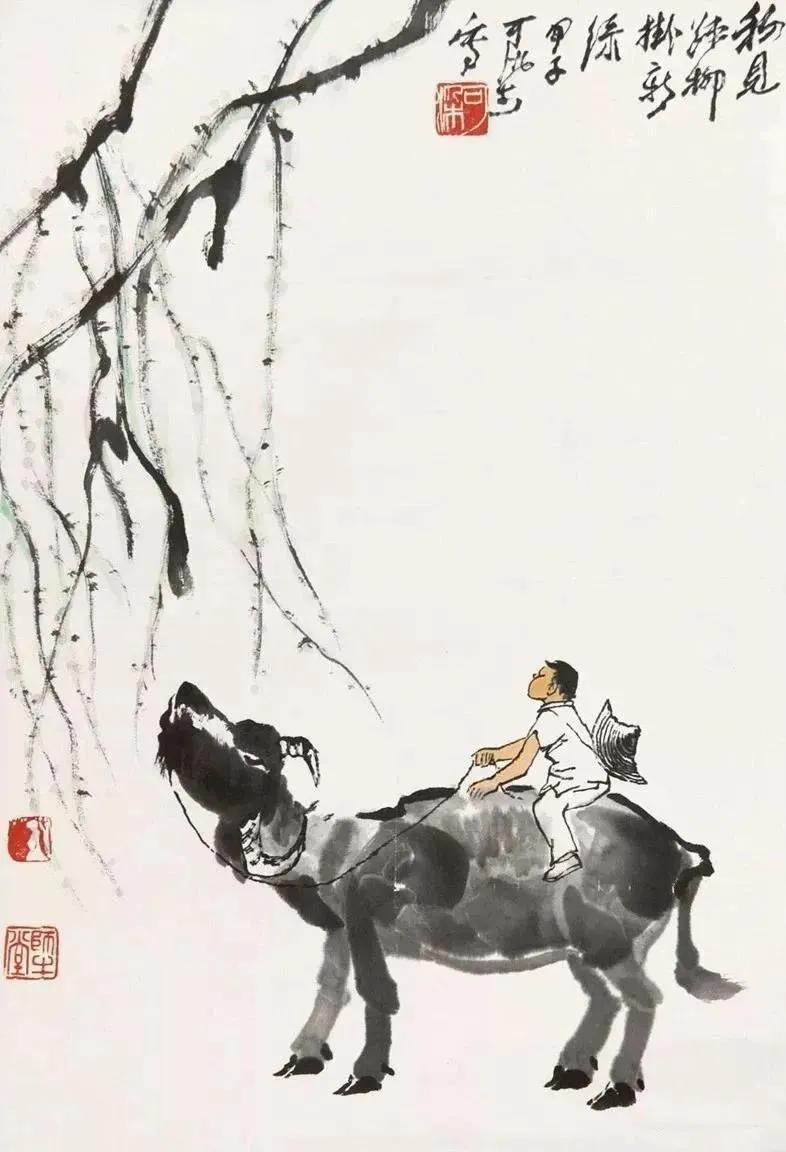 品诗赏画：十九首牧牛诗、十五幅春牧图，赏来如沐春风