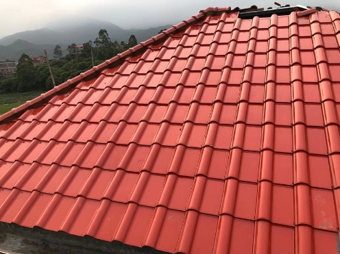 别墅琉璃瓦屋顶如何施工?