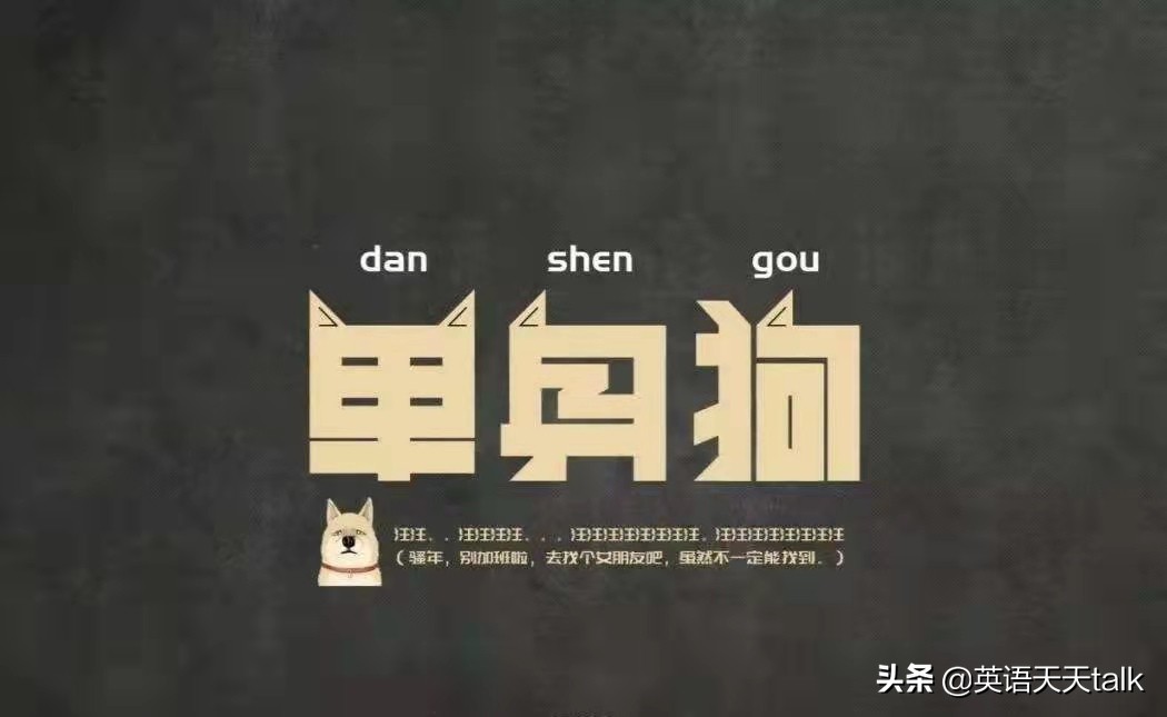 单身狗是狗吗(“单身狗”的英语，说成“single dog”，老外听了笑歪了)