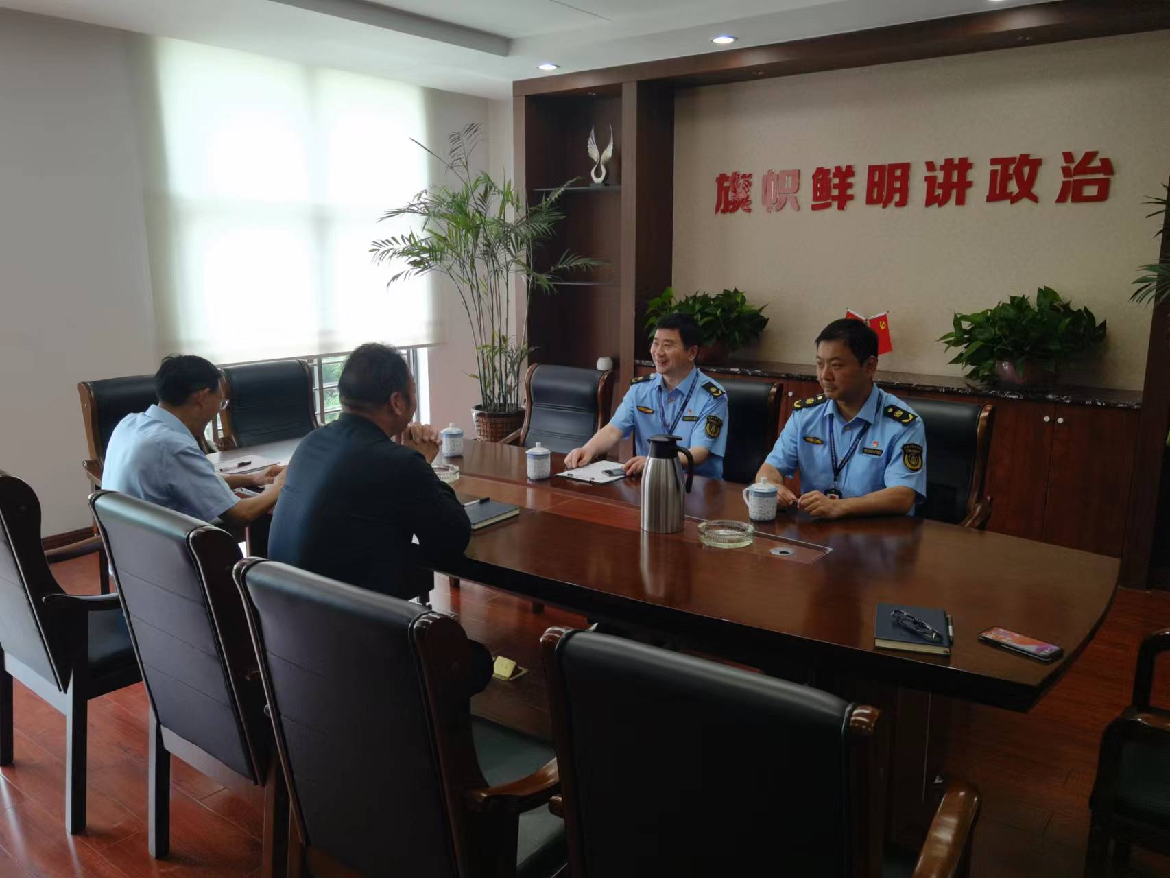 2022年镇江水运企业年度检查圆满完成