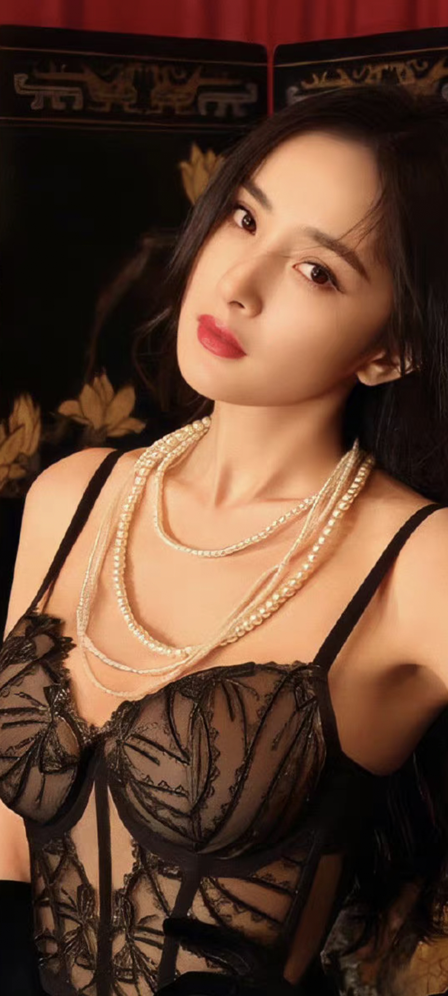 杨幂之维多利亚的秘密广告系列超高清无水印图片