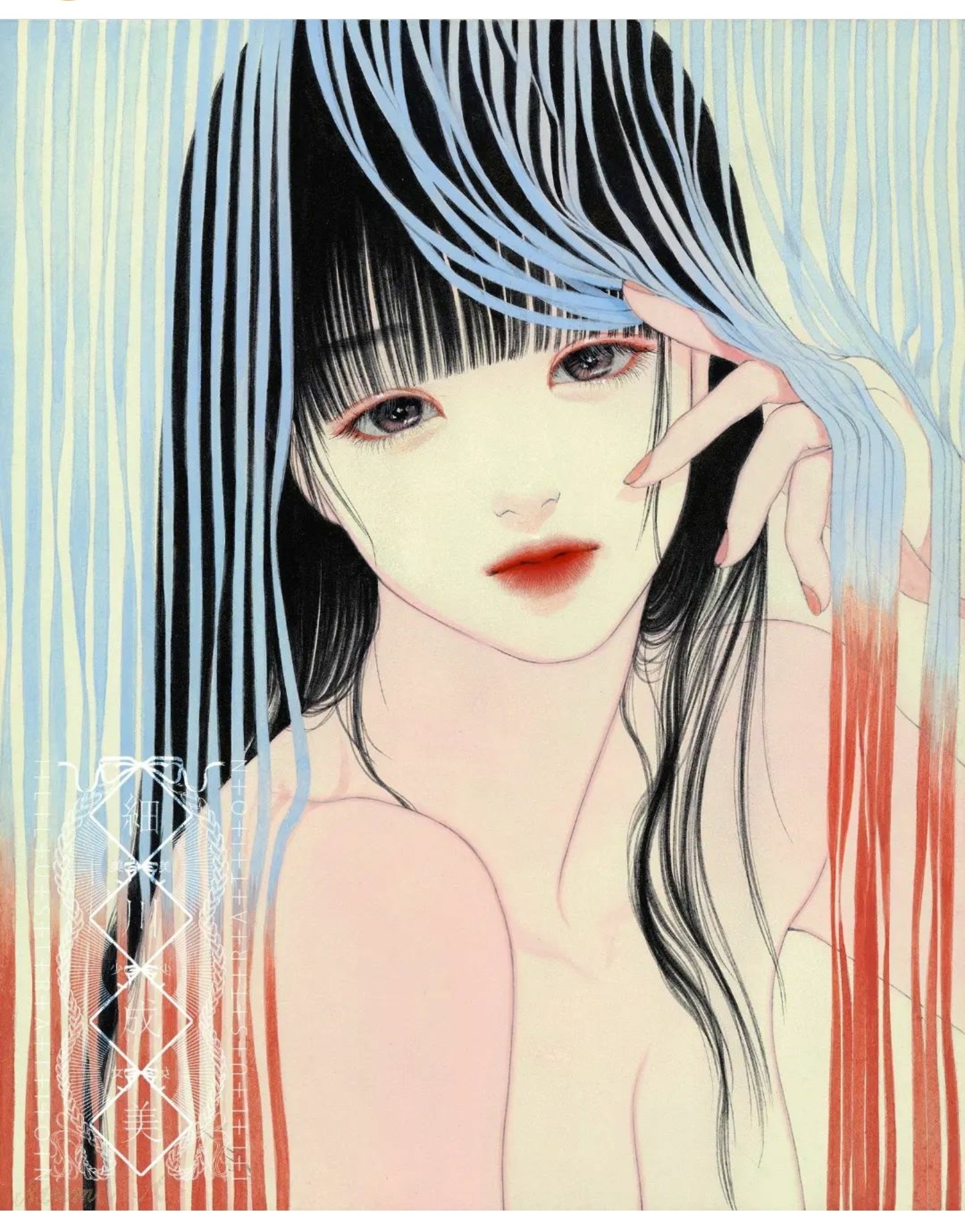 画师narumi hosokawa唯美少女绘画作品(图)