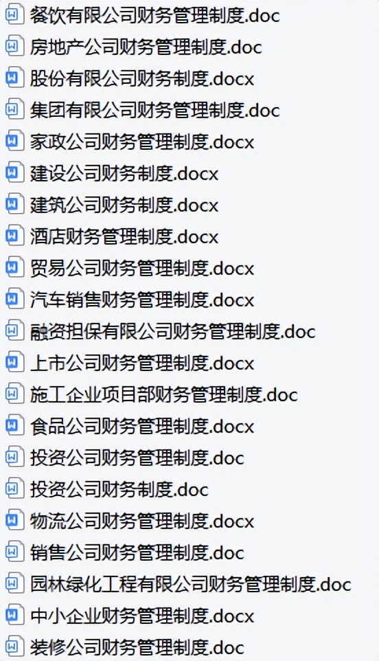 2022年全行业财务制度范文（完整版），word格式，可编辑修改
