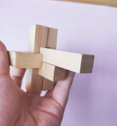 6根孔明锁（鲁班锁）解法与安装