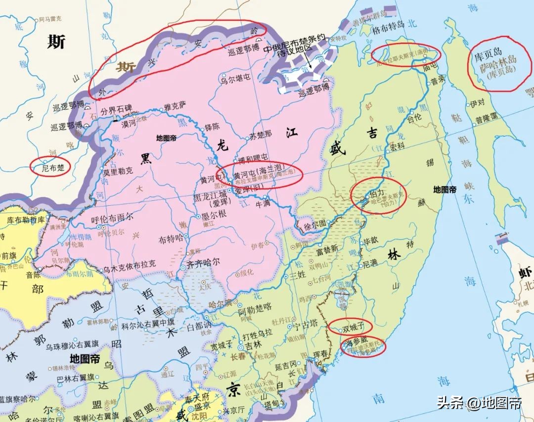 日本东京卫星地图(同样是沙俄占据，千岛群岛与外东北有什么不同？)