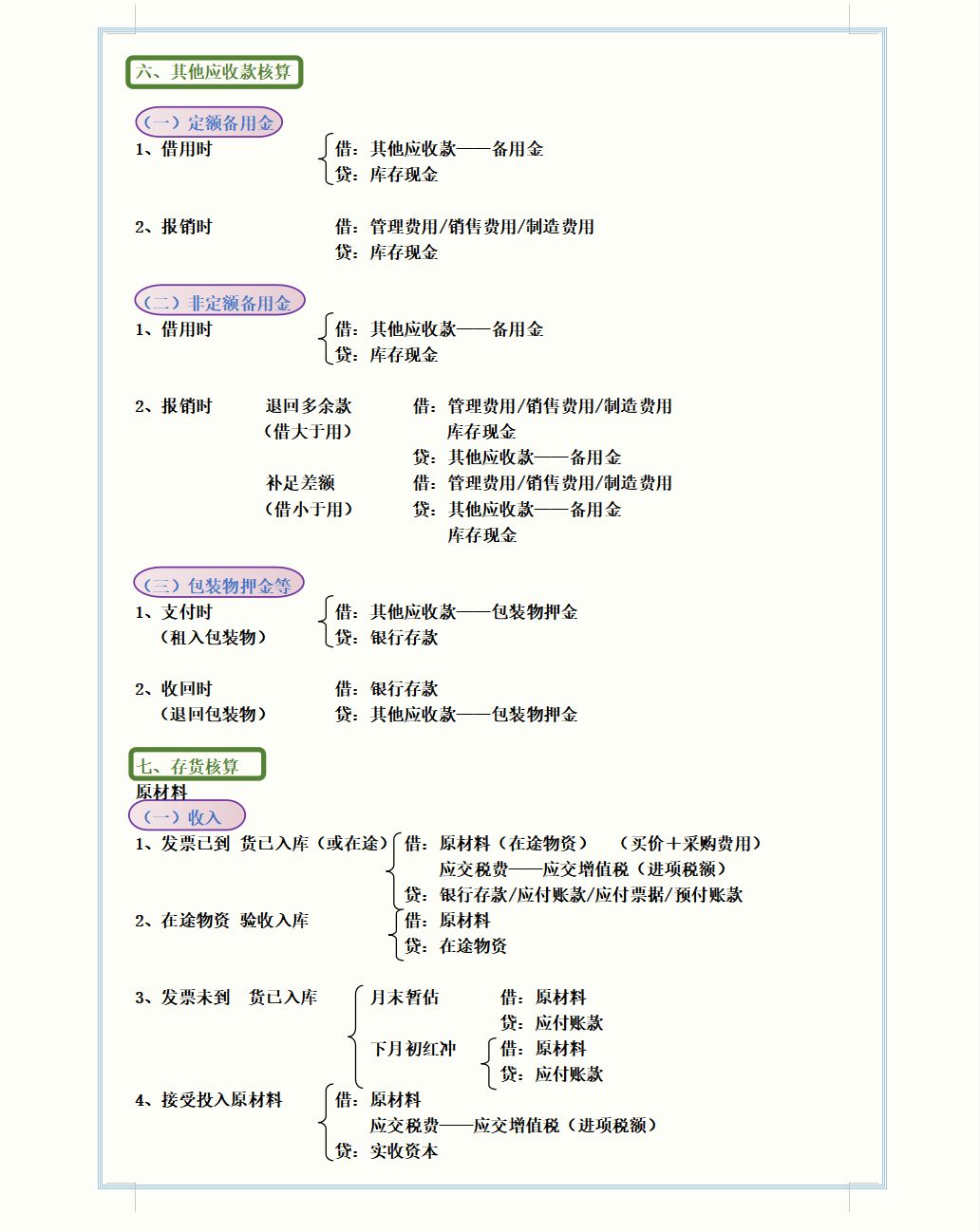 做会计这么久，会计分录记住几个？17大分录思维导图，赶紧收藏