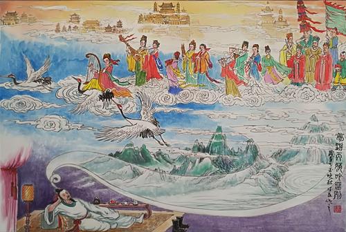 拟太白《梦游天姥吟留别》——神游法门寺