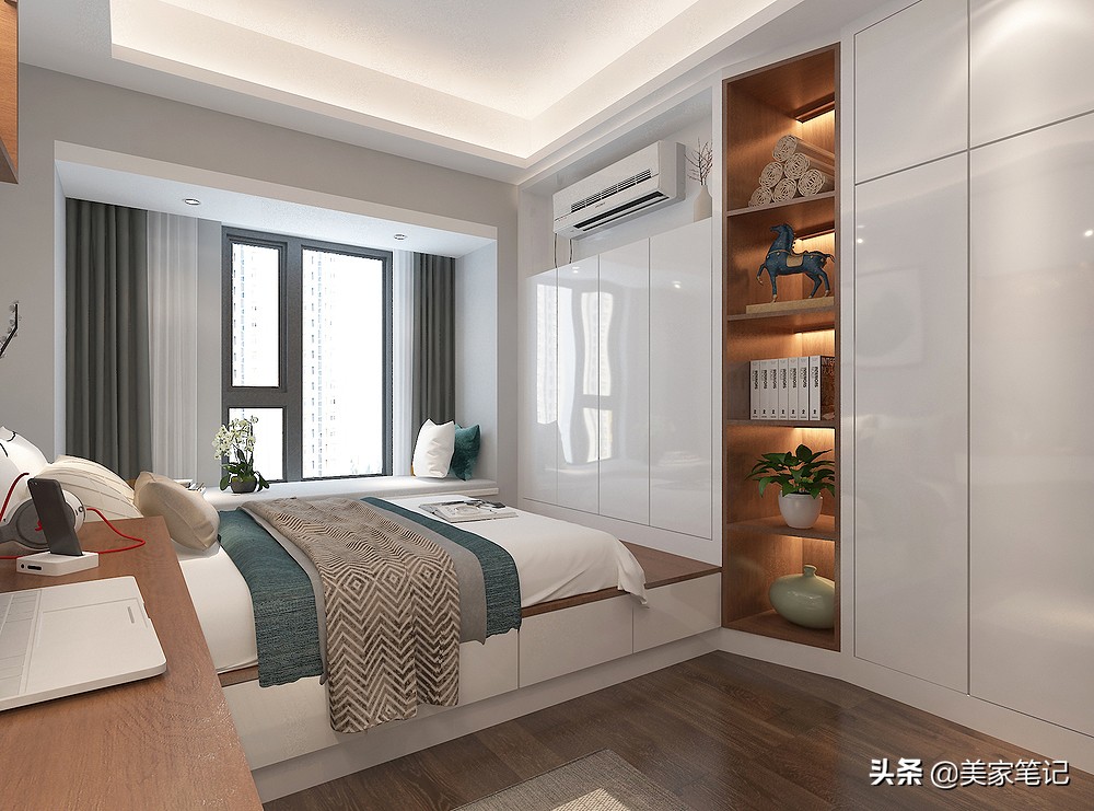 将130㎡精装房改造新中式，优雅又有韵味，仅凭阳台就惊艳全小区