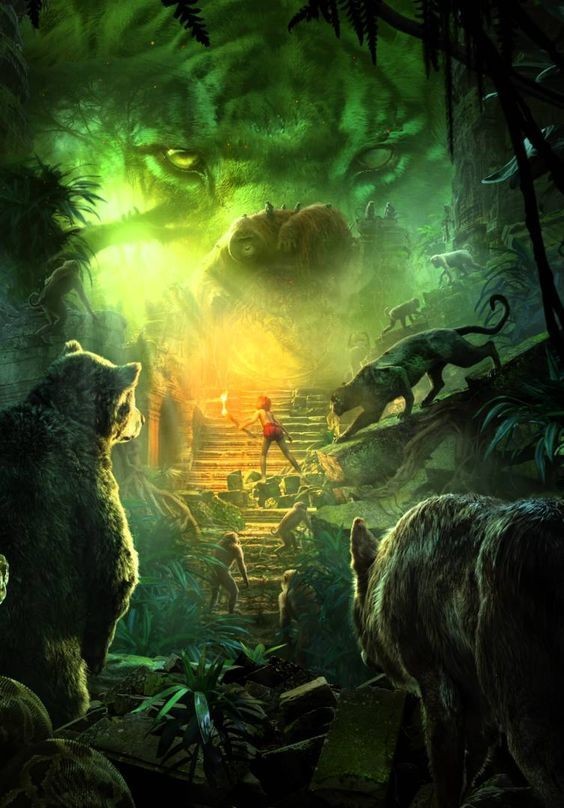 《奇幻森林》：动物们纯粹的感情和小男孩儿的勇敢善良