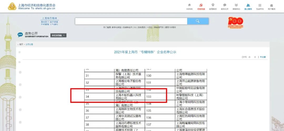 喜报｜木蚁机器人获评上海市“专精特新”企业，成功更近一步