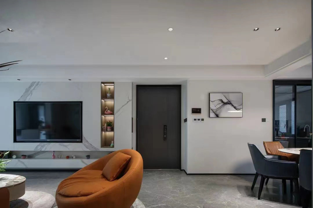 实景鉴赏｜140m²现代简约，简而不繁、光与生活