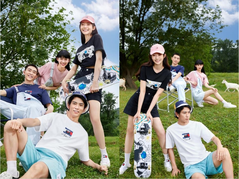 和谐共生，与潮同行 TOMMY JEANS x 韩乙田联名T恤全新上市插图(1)