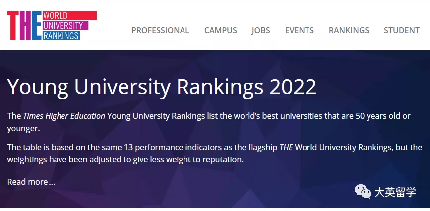 泰晤士2022年度年轻大学排名发布！英国37所大学上榜