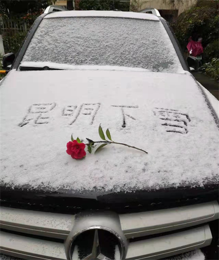 昆明在下雪！22条道路已封闭，多条高速交通管制