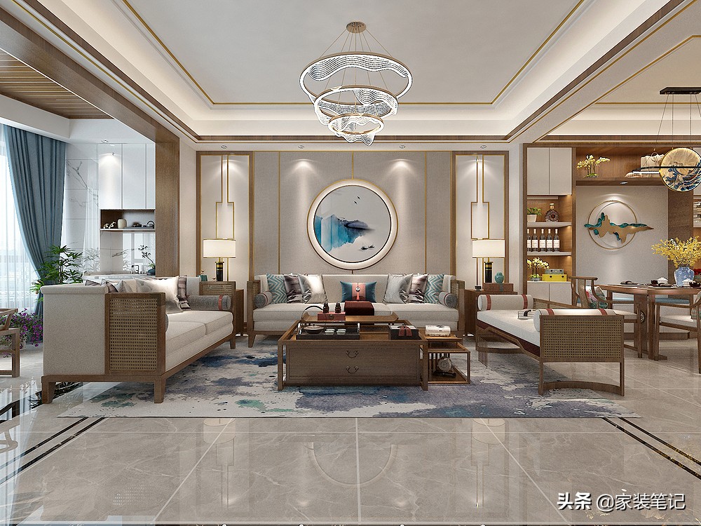 韵味十足的新中式装修，传统与现代的完美融合