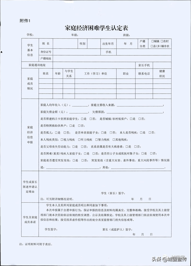 城固2022年助学贷款，看这里！