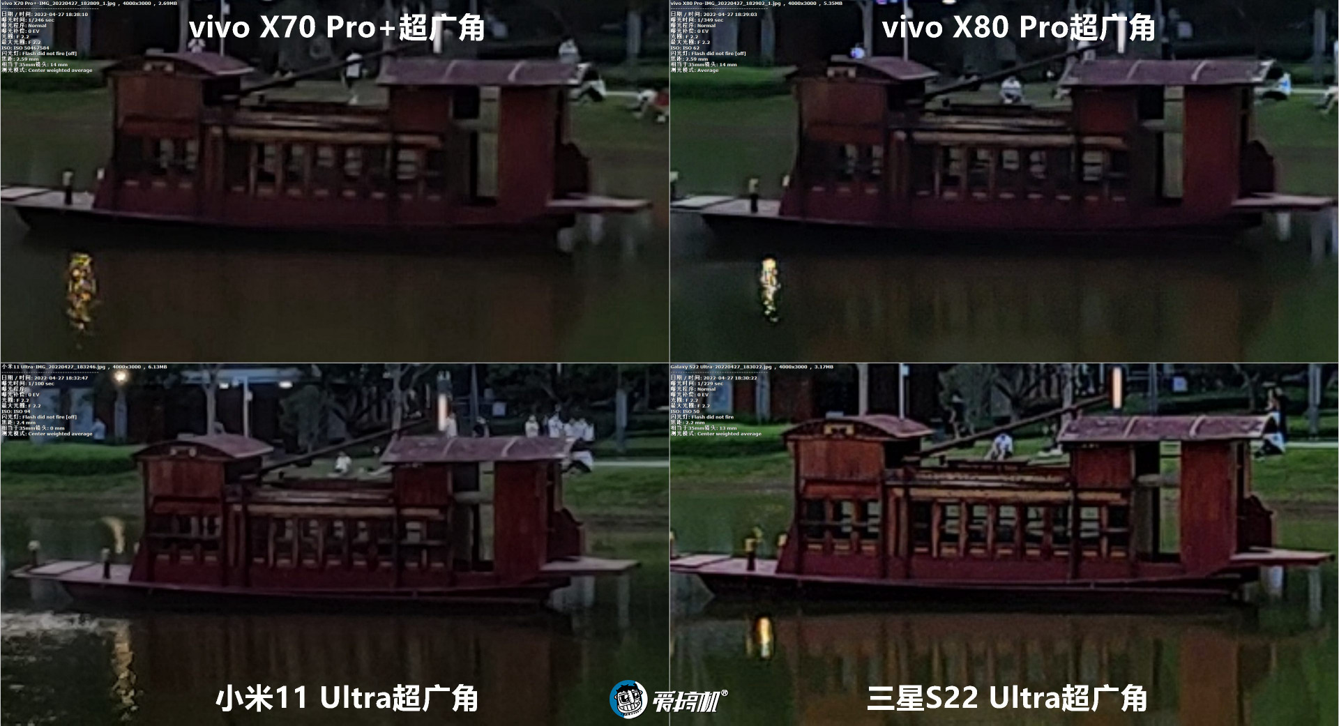 旗舰拍照PK：vivo X80Pro对X70Pro+、三星S22Ultra、小米11Ultra