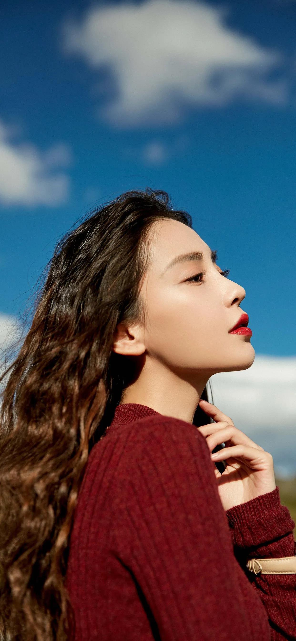 性感成熟，美人明艳Angelababy杨颖｜高清手机壁纸