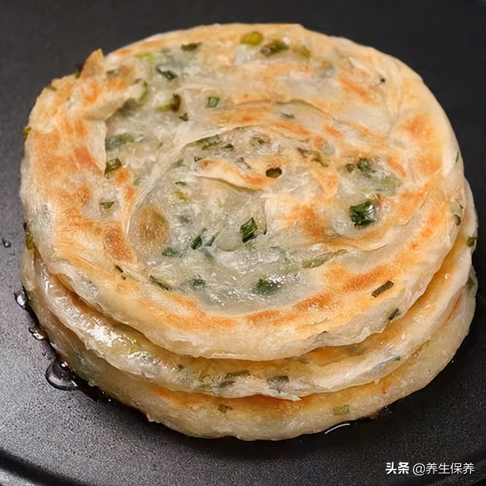 葱花油饼的花样做法,1分钟学会,简单好做,新手小白一次成功