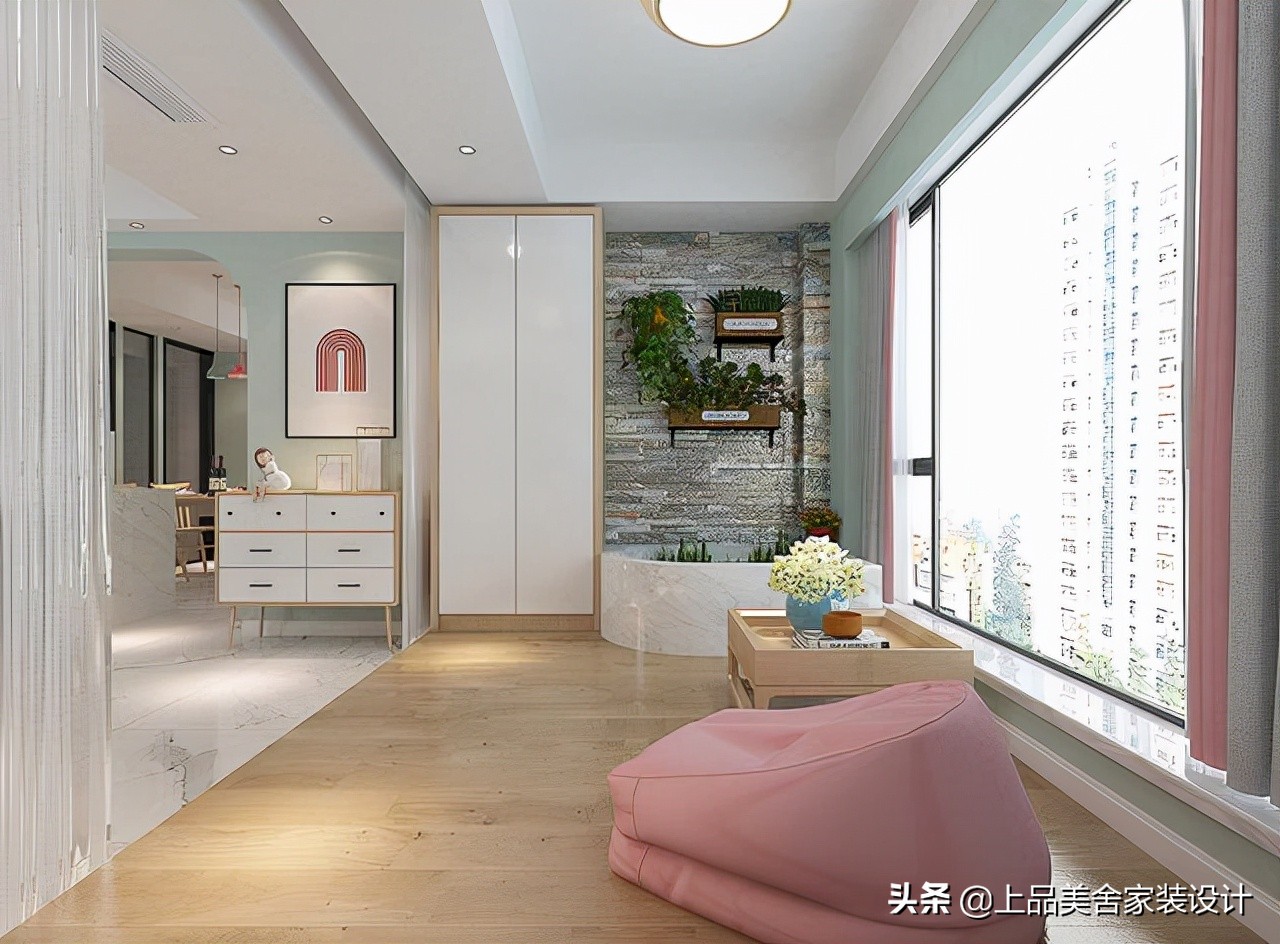 杭州夫妻很有远见，把96㎡三居室装成北欧风，简约中突出设计效果