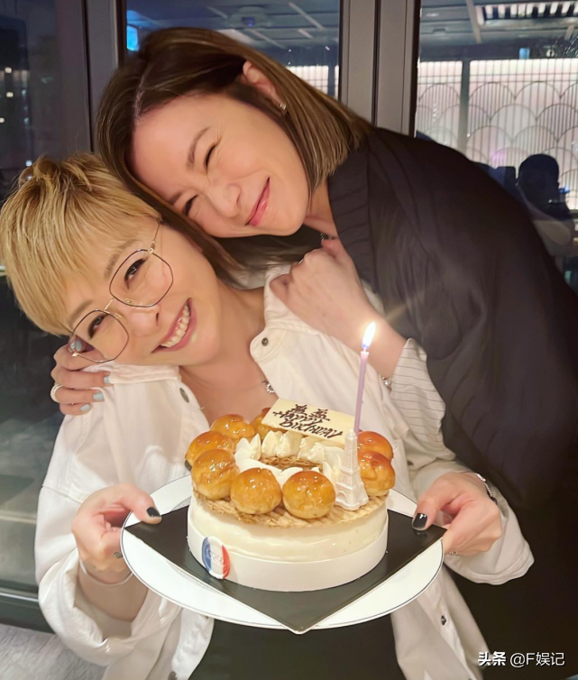 汤盈盈庆生活动多！佘诗曼周家蔚梁靖琪和爱回家同事相继为其庆生
