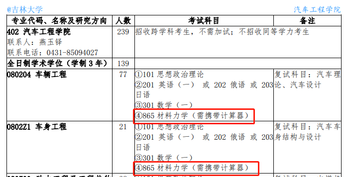 考研院校对比：重庆大学和吉林大学的车辆工程哪个容易考一点？