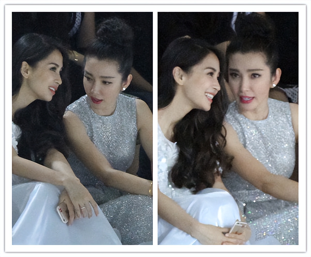 李冰冰仿佛不会老，穿精致还华贵的礼服，也看不出真实的年纪