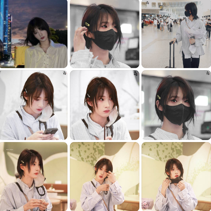 胡烨韬走机场照，眼妆真美，网友：求出个教程吧